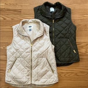 2 for 1 Old Navy Vests